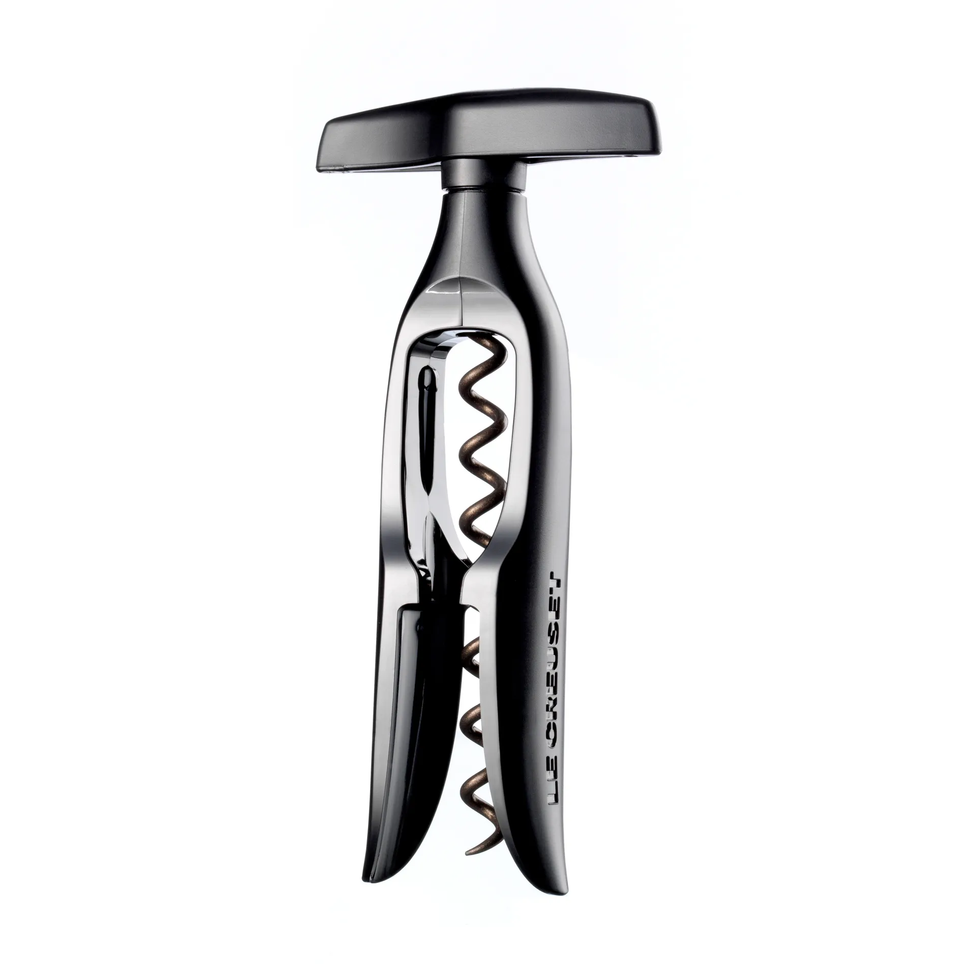 Le Creuset TM-110 Korkenzieher Tischmodell, Schwarz Le Creuset