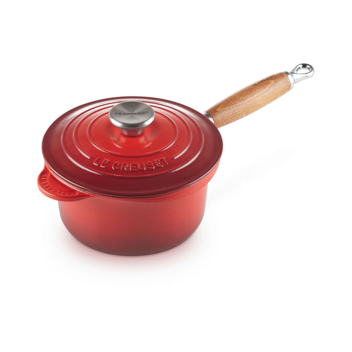 Le Creuset Topf mit Holzgriff 1,8 l - Cerise - Le Creuset