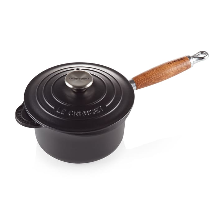 Le Creuset Topf mit Holzgriff 1,8 l - Matte black - Le Creuset