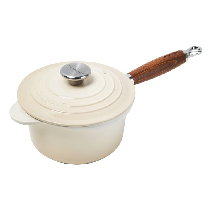 Le Creuset Topf mit Holzgriff 1,8 l - Meringue - Le Creuset