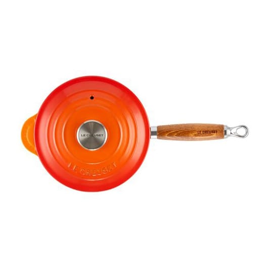 Le Creuset Topf mit Holzgriff 1,8 l - Volcanic - Le Creuset