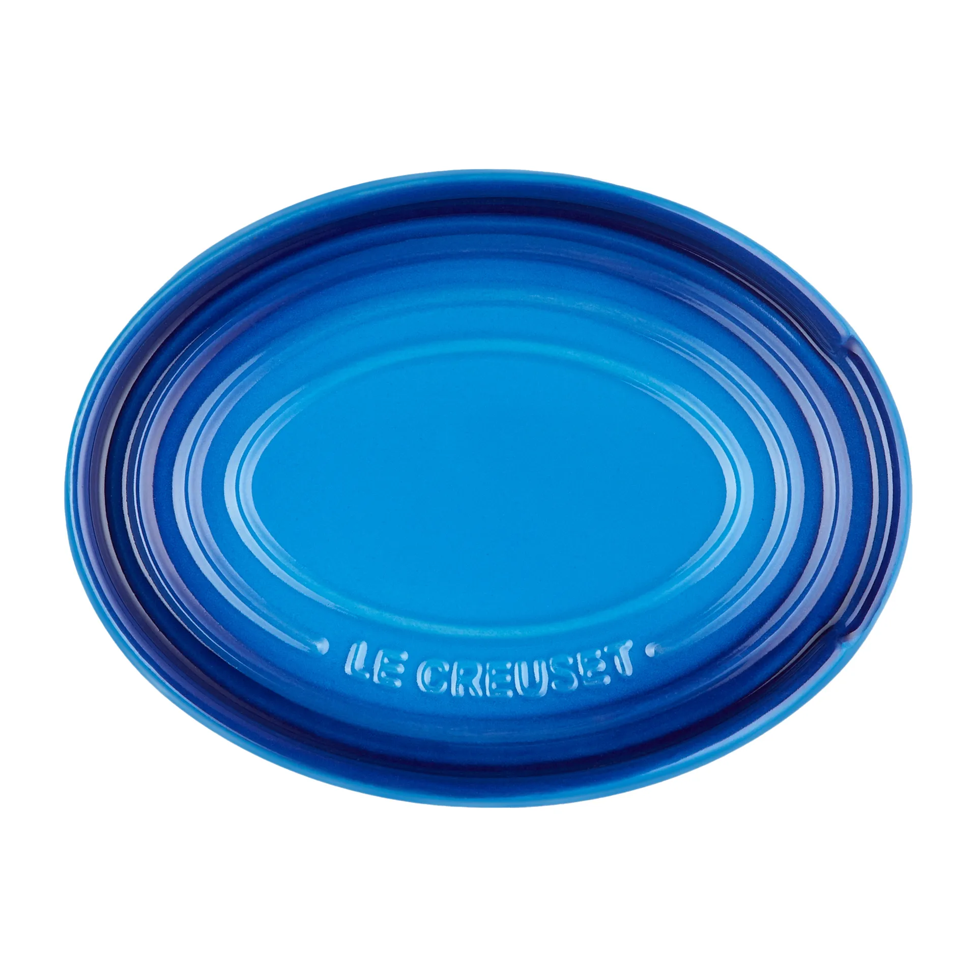Oval Halter für Kochlöffel, Azure blue Le Creuset