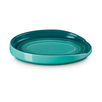 Oval Halter für Kochlöffel - Bleu Riviera - Le Creuset