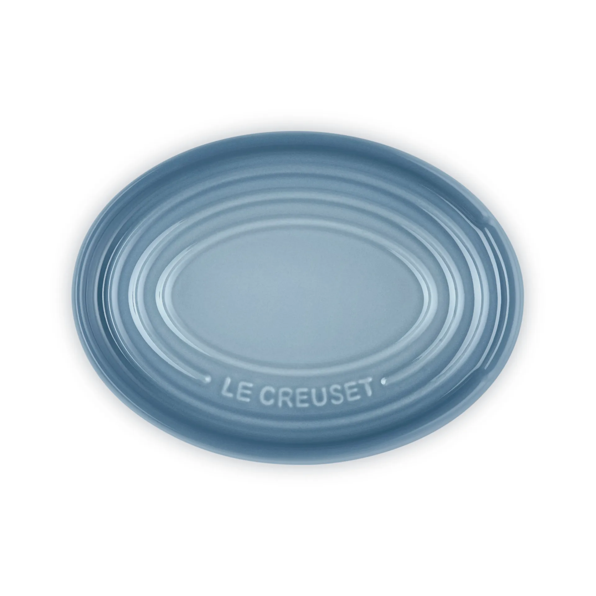 Oval Halter für Kochlöffel, Chambray Le Creuset