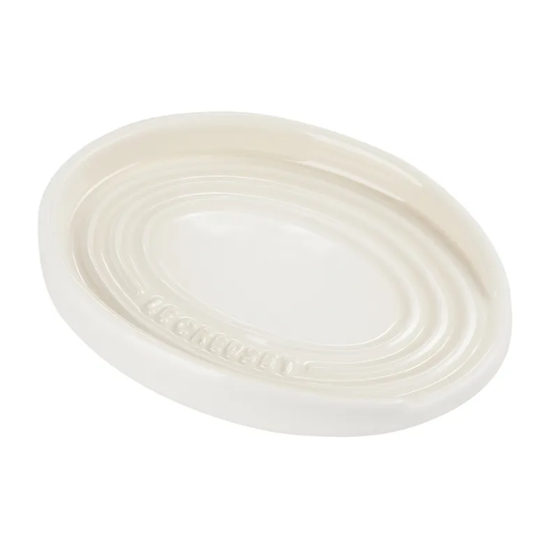 Le Creuset Oval Halter für Kochlöffel Meringue