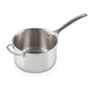 Signature 3-lagiger Topf mit Deckel mit Zusatzgriff - 3,8 l - Le Creuset