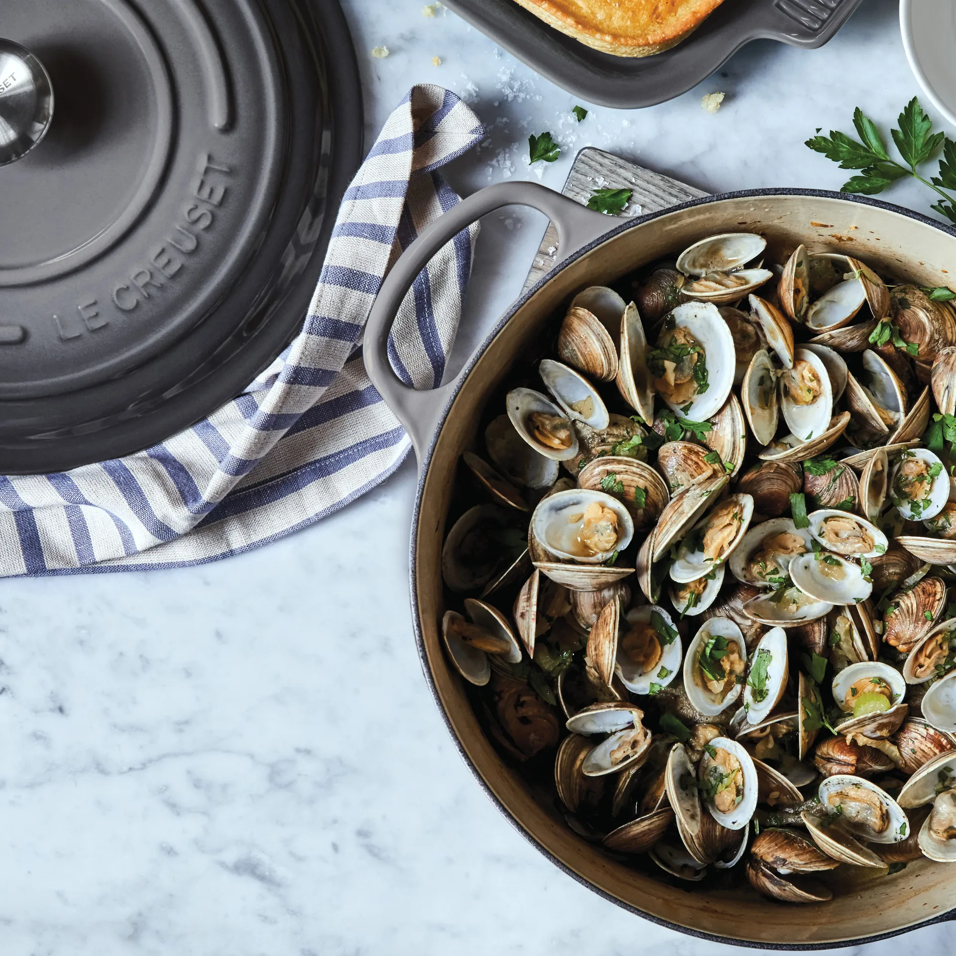 Signature Bufféttopf 3,5 l, Flint Le Creuset