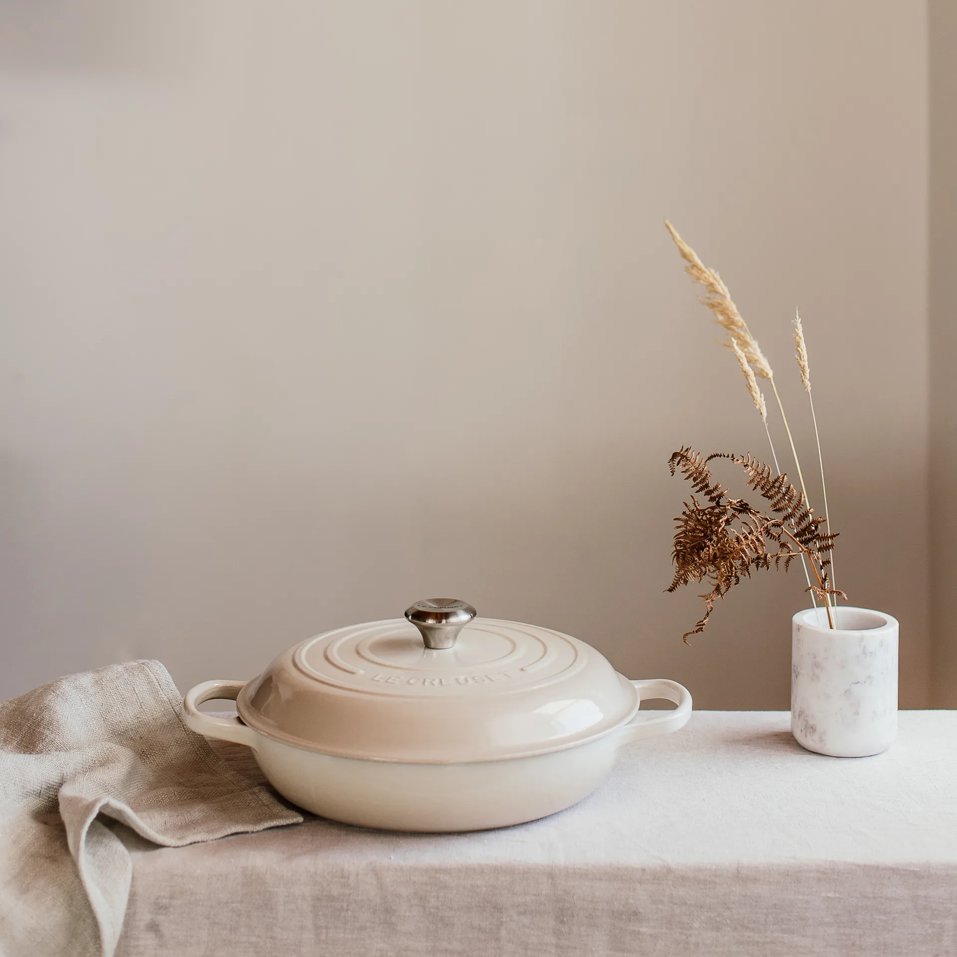 Signature Bufféttopf 3,5 l, Meringue Le Creuset