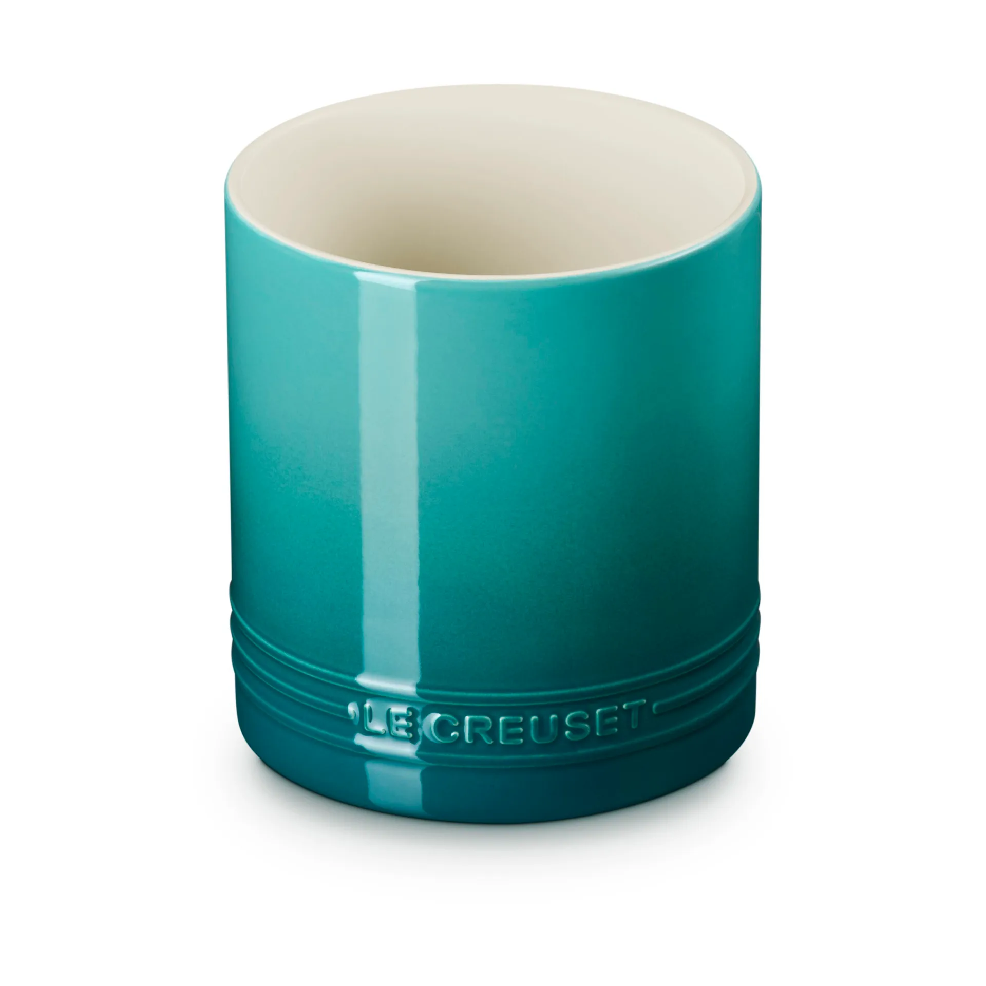 Signature Steingut Besteck- und Küchenutensilienkrug 1,1 L, Bleu Riviera Le Creuset