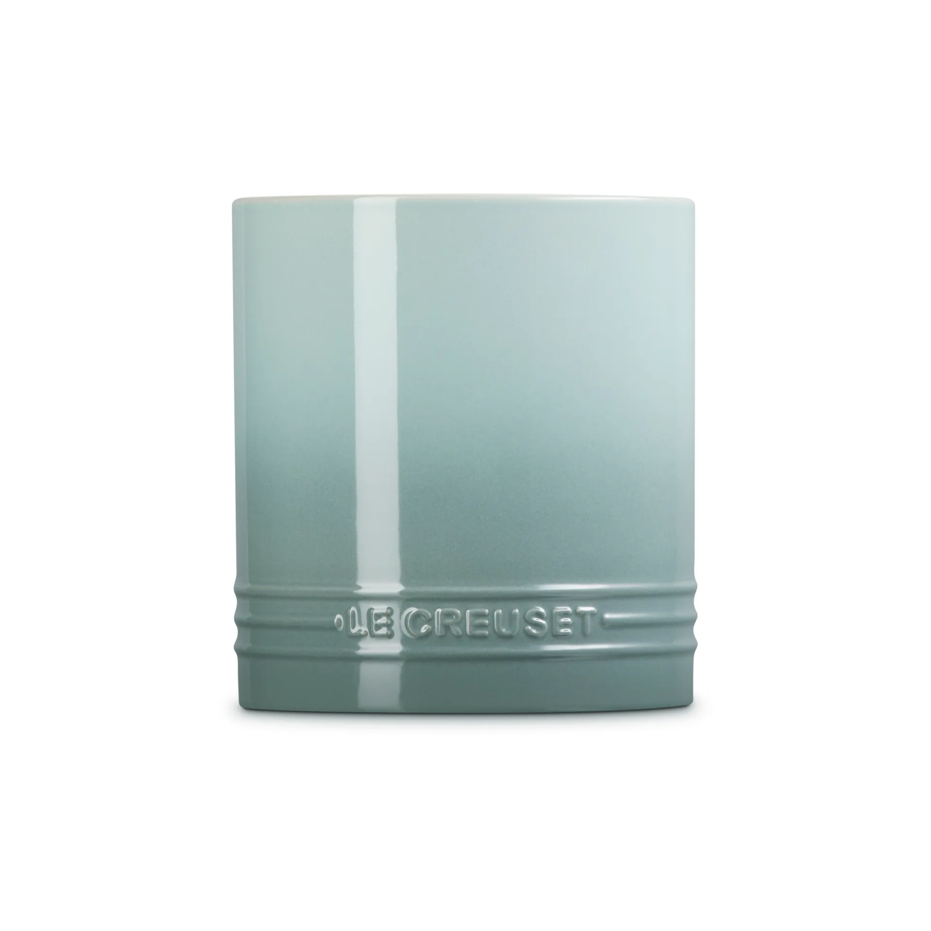 Signature Steingut Besteck- und Küchenutensilienkrug 1,1 L, Sea Salt Le Creuset