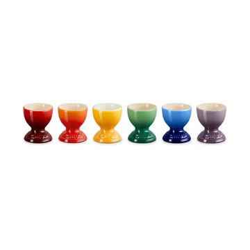 Signature Steingut Eierbecher 6-teilig - Rainbow - Le Creuset