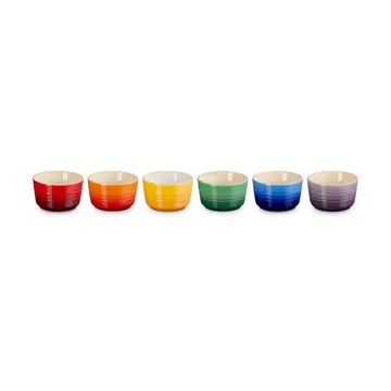 Signature Steingut Mini-Ramekin 6-teilig - Rainbow - Le Creuset