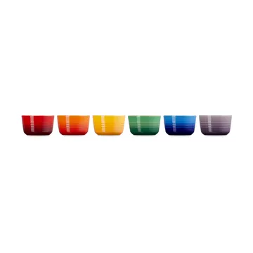 Signature Steingut Mini-Ramekin 6-teilig - Rainbow - Le Creuset