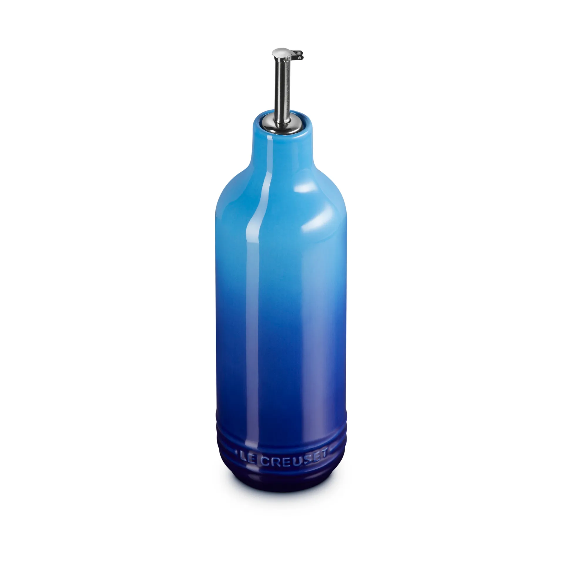 Signature Steingut Ölflasche 0,6 L, Azure Le Creuset