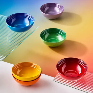 Signature Steinzeug tiefer Teller 6-teilig - Rainbow - Le Creuset