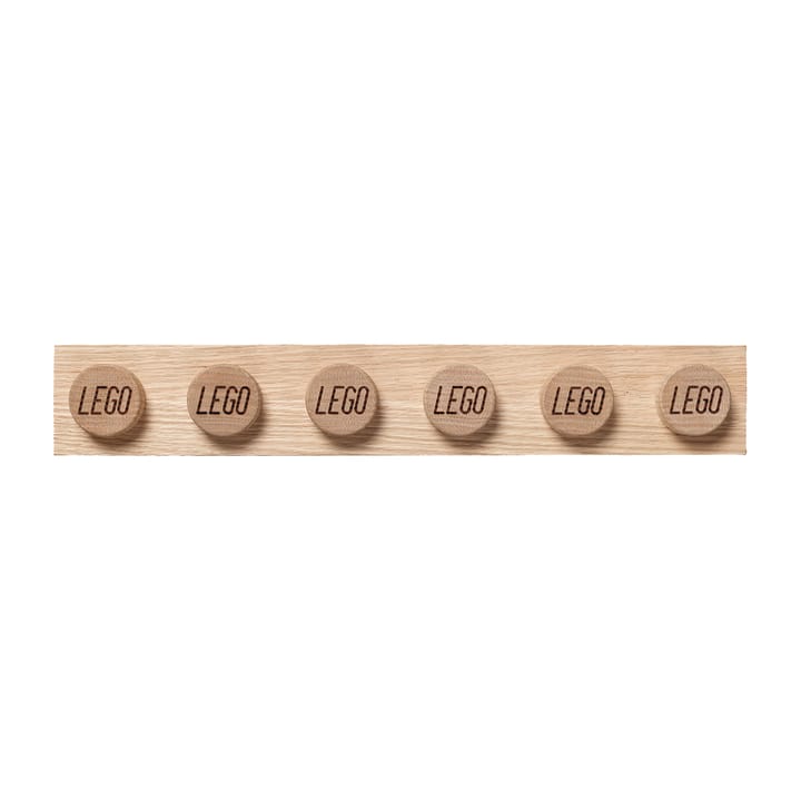 LEGO Bücherregal Holz, Eiche geseift Lego