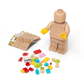 LEGO Mini Holzfigur - Eiche geseift - Lego