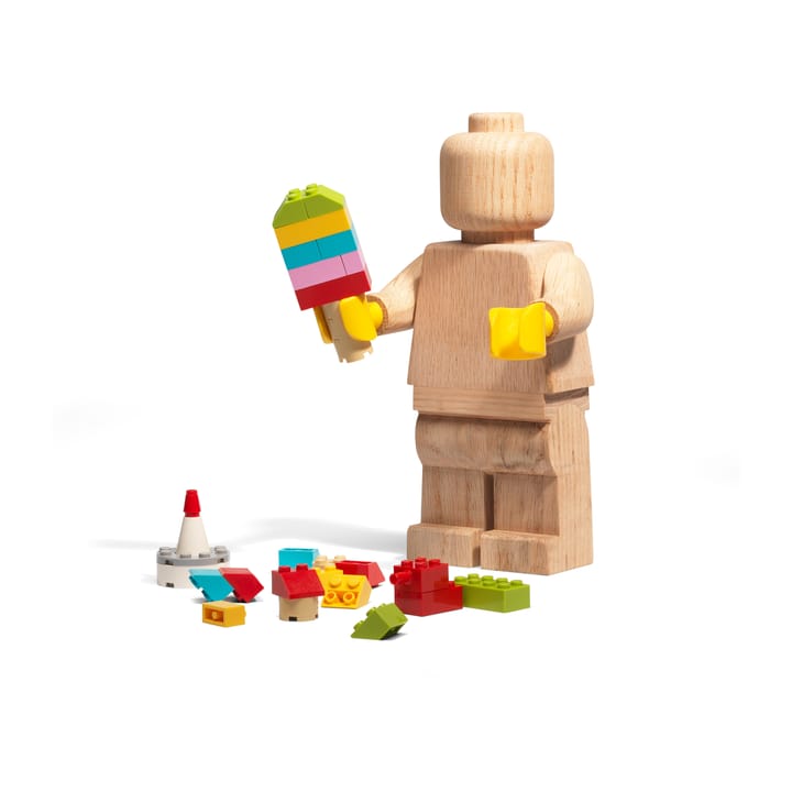 LEGO Mini Holzfigur - Eiche geseift - Lego