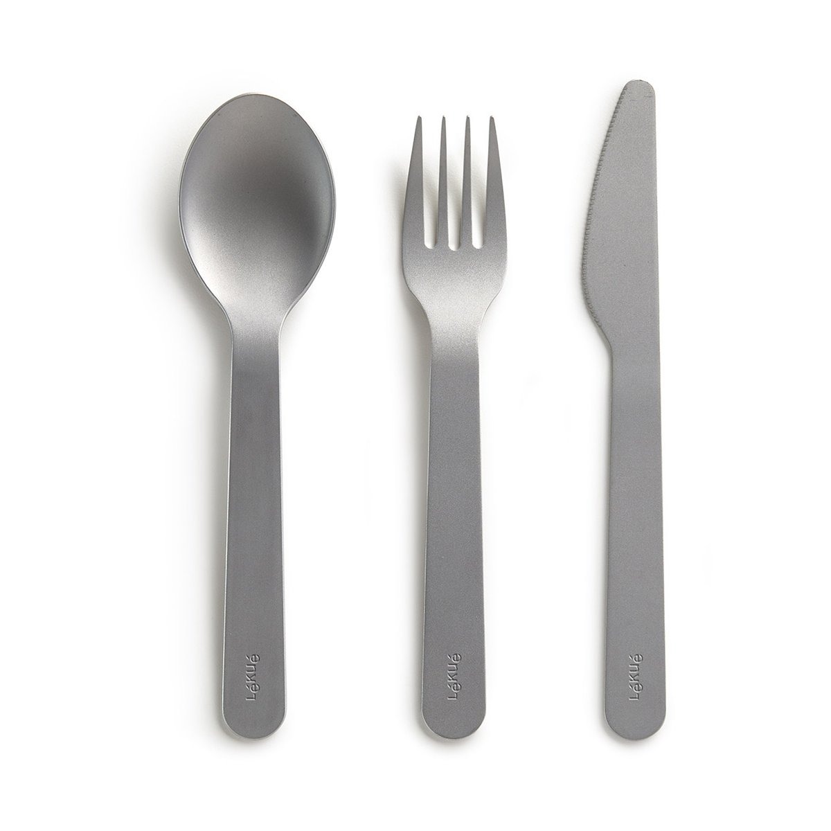 Lékué Lékué Basics To Go Besteckset 3 Teile Edelstahl