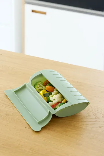 Lékué Dampfgarer - Grün, 2-teilig - Lékué