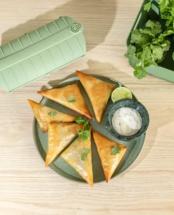 Lékué Dampfgarer - Grün, 2-teilig - Lékué