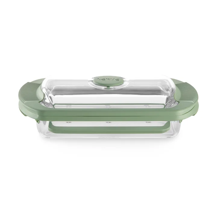 Lékué Dampfgarer - Transparent, Glas, 2-teilig - Lékué