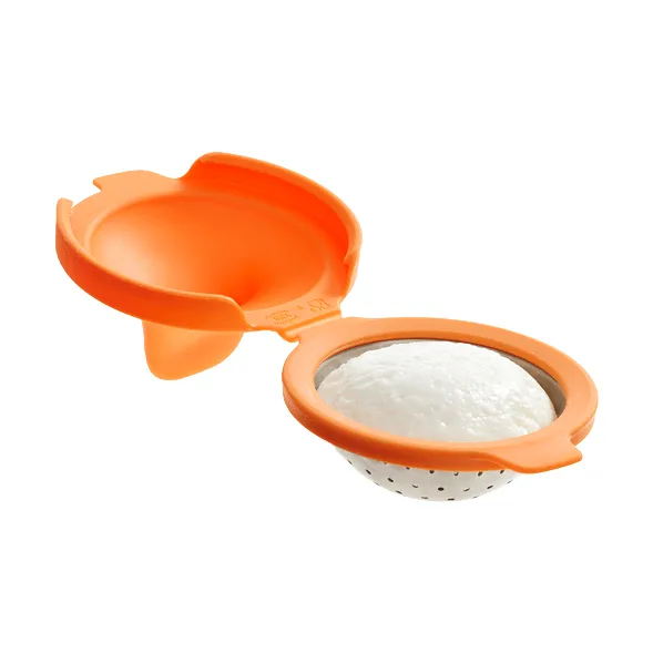 Lékué Eierpochierer 2er-Pack, Orange Lékué