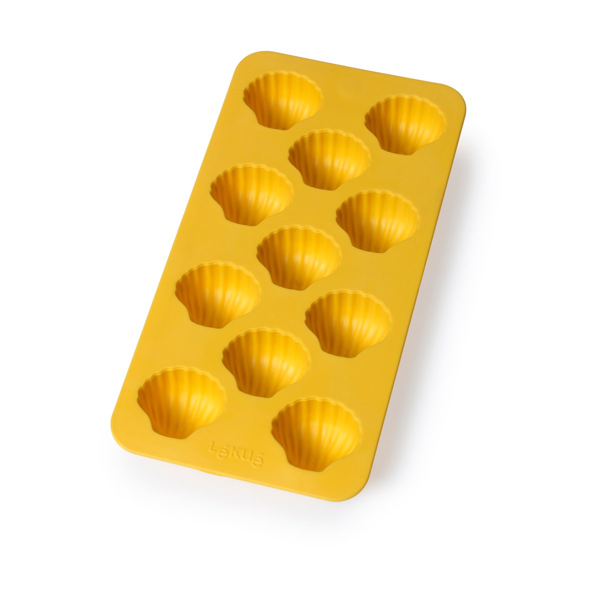 Lékué Lékué Eiswürfelform mit Deckel Gelb Schnecke