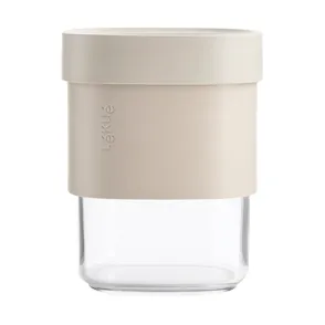 Lékué flip Vorratsdose 5 Teile - Beige - Lékué
