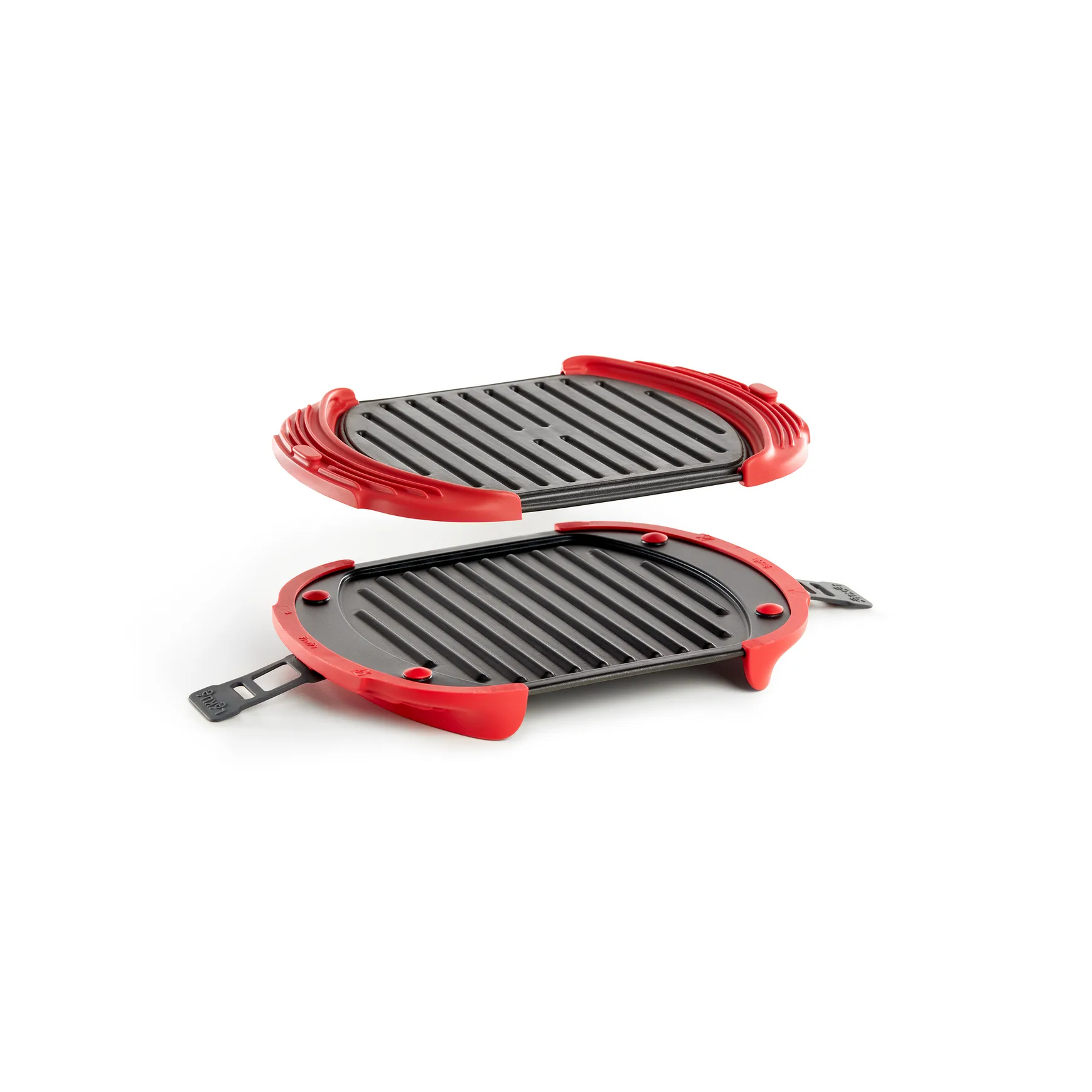 Lékué Grill XL Mikrowelle, Rot Lékué