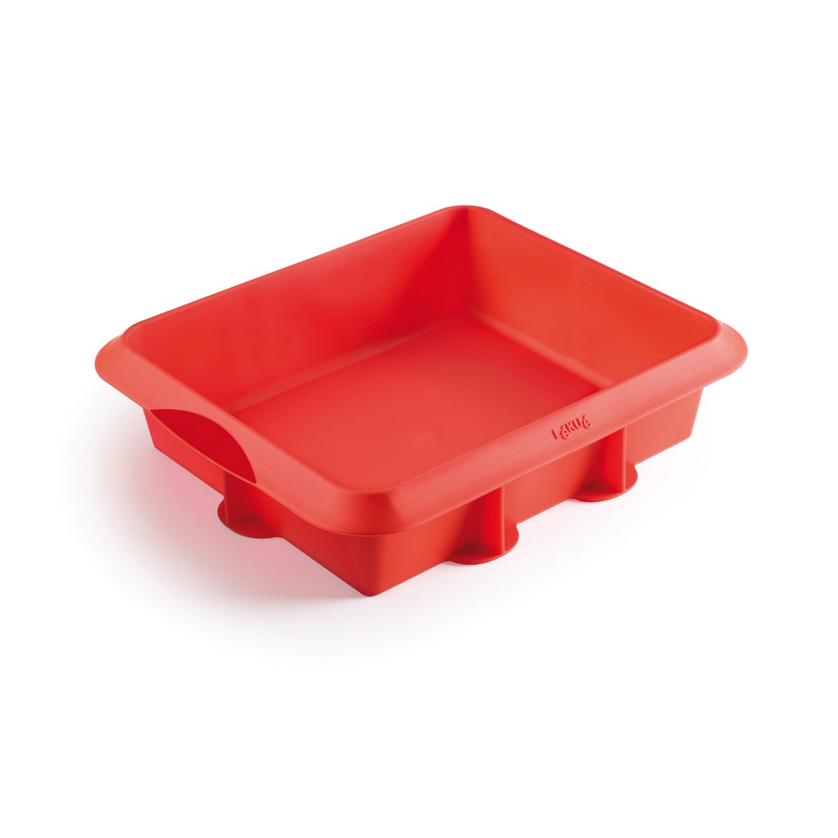 Lékué Lékué Lasagneform Silikon Rot