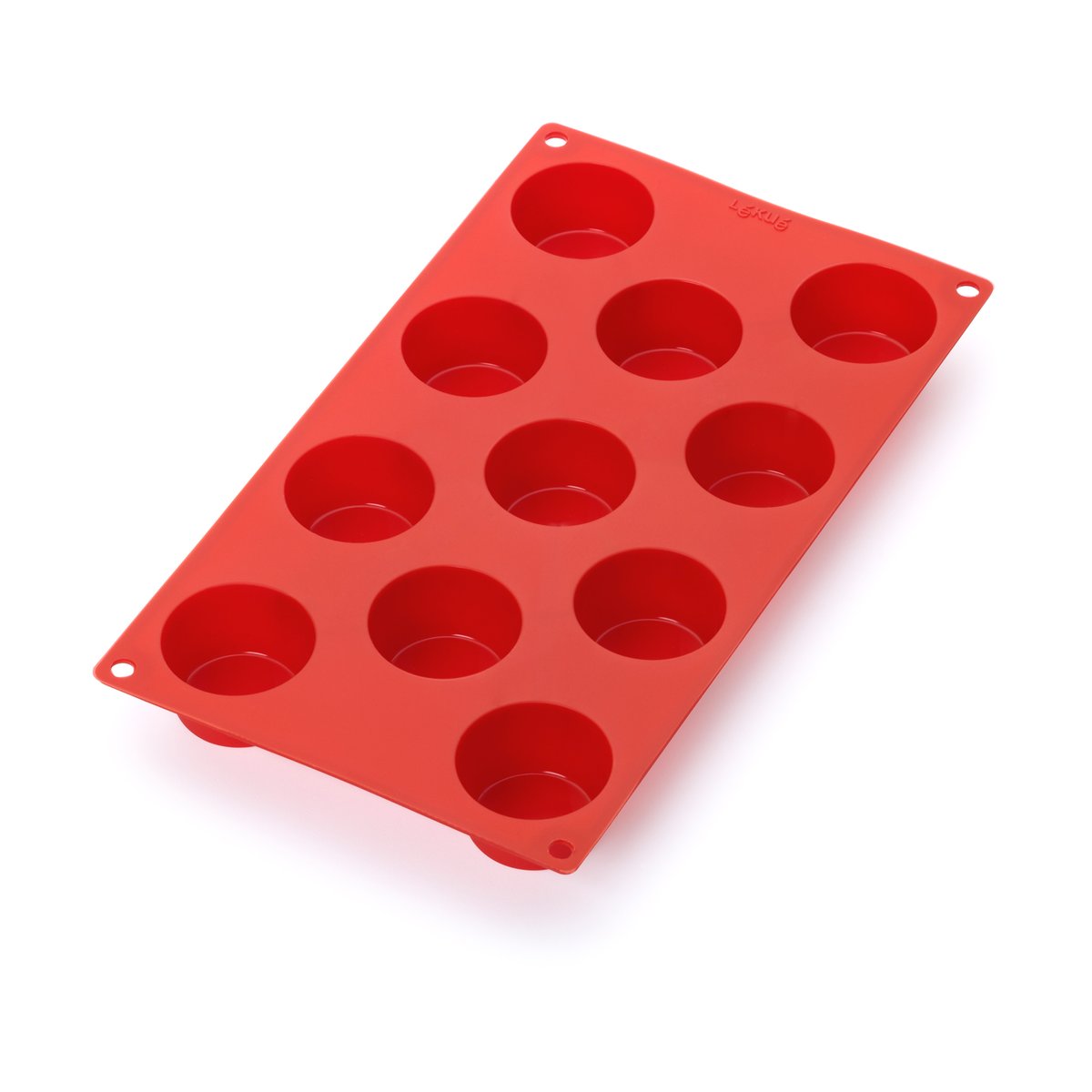 Lékué Lékué Silikonform Mini-Muffins 11 Stk. Rot