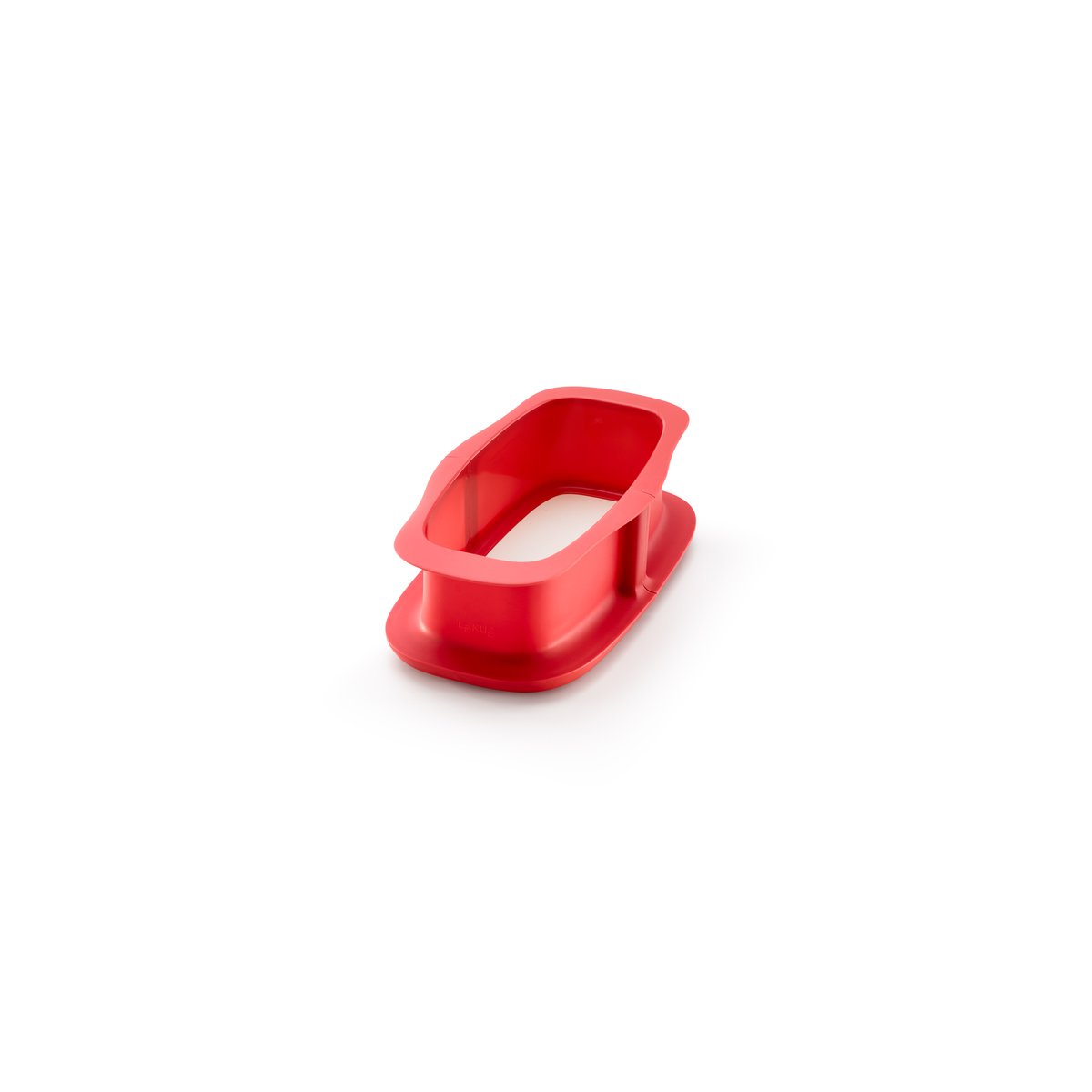 Lékué Lékué Springform Kasten mit Teller 24 cm Rot