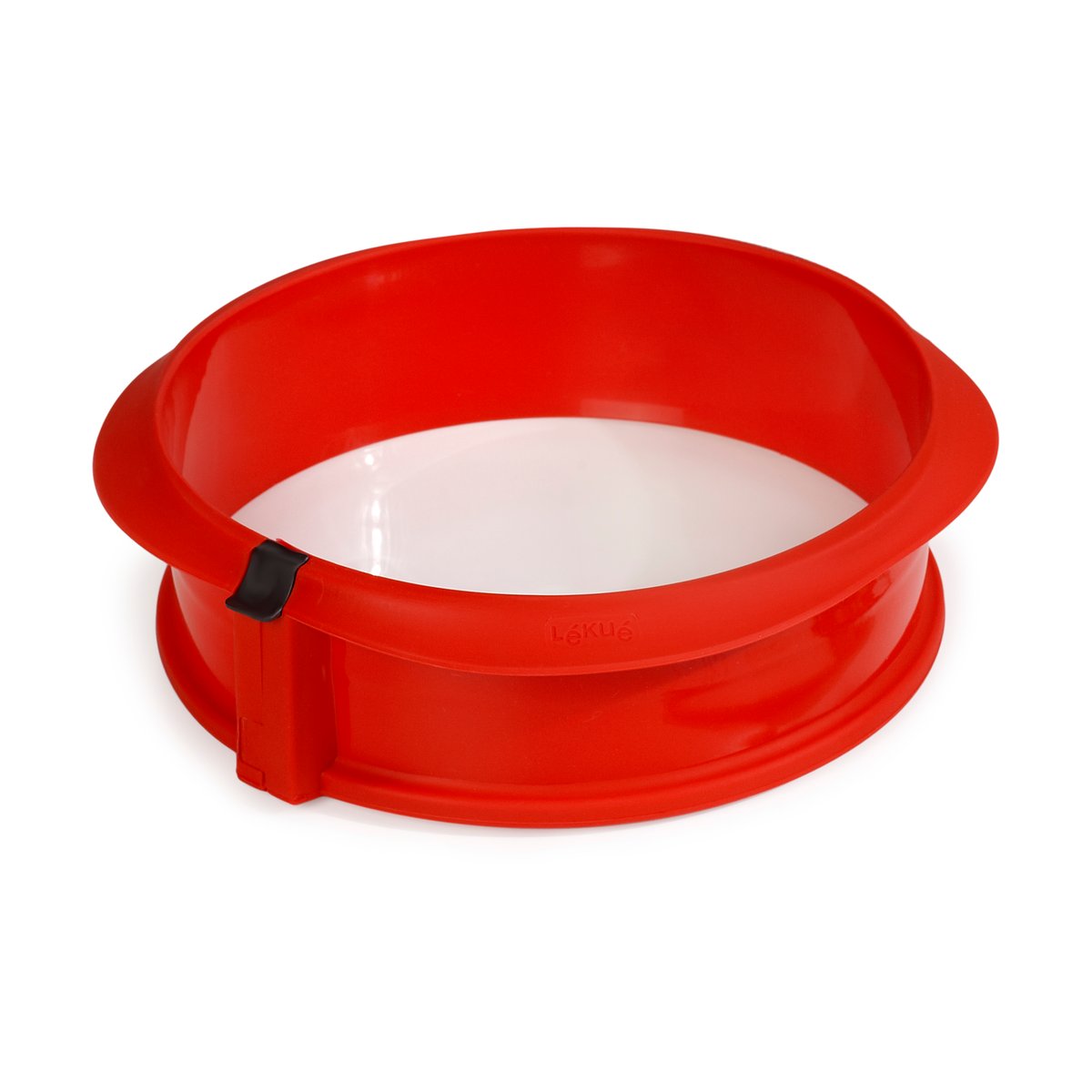 Lékué Lékué Springform mit Teller rot 23 cm