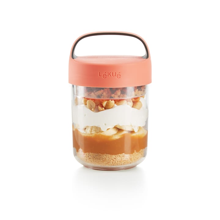 Lékué To Go Behälter 0,4 L, Coral Lékué