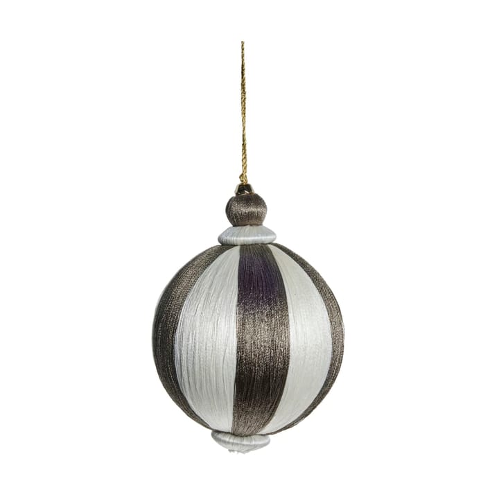 Agnes Weihnachtsbaumkugel Ø10 cm - Off-white-brown - Lene Bjerre