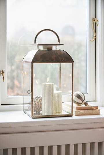 Agnes Weihnachtsbaumkugel Ø10 cm - Off-white-brown - Lene Bjerre