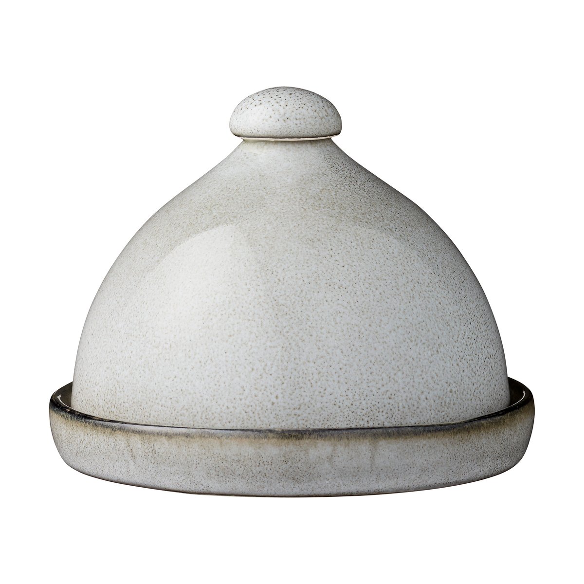 Lene Bjerre Amera Butterdose Ø14cm Grey