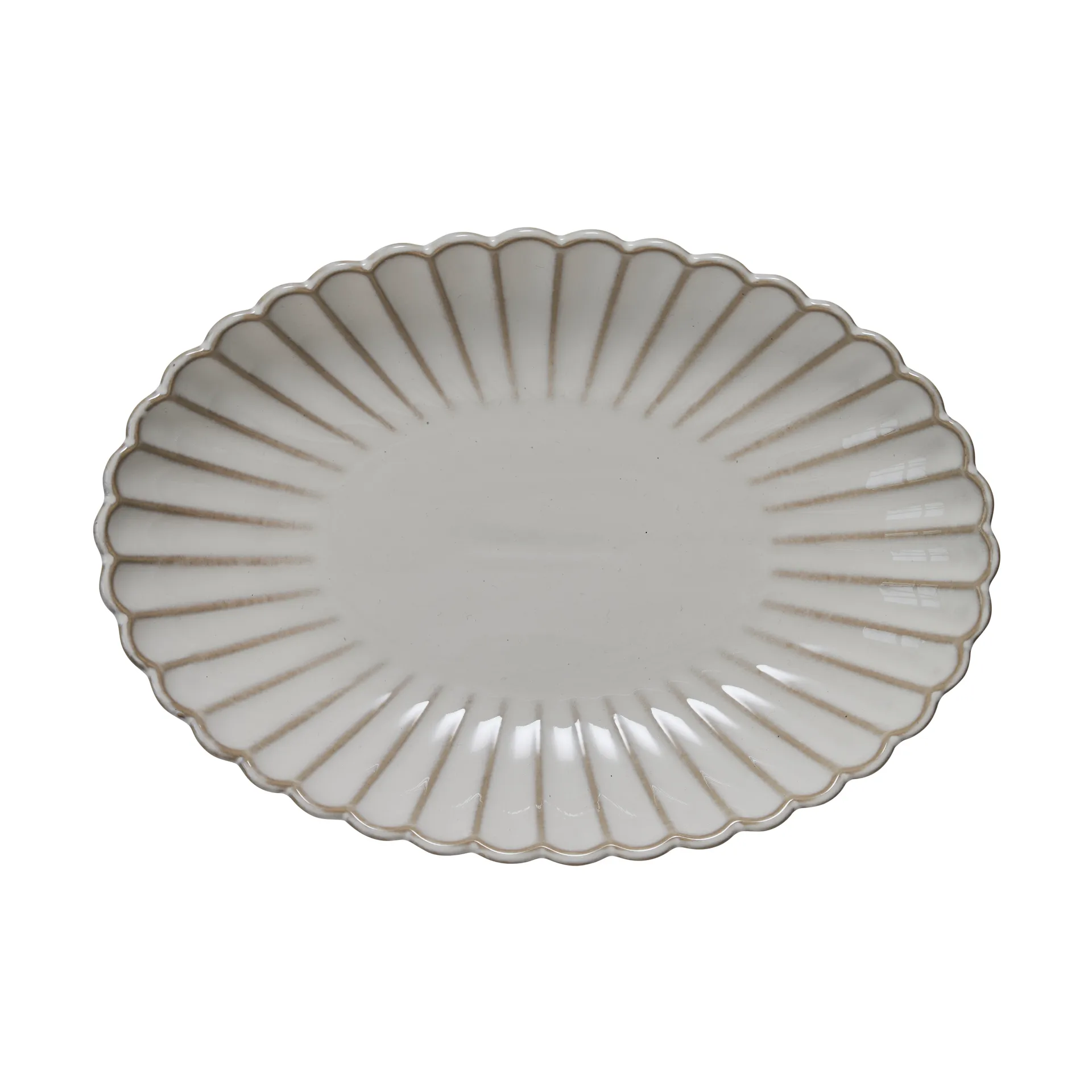Camille Teller 22,5x15,5 cm, Off White Lene Bjerre