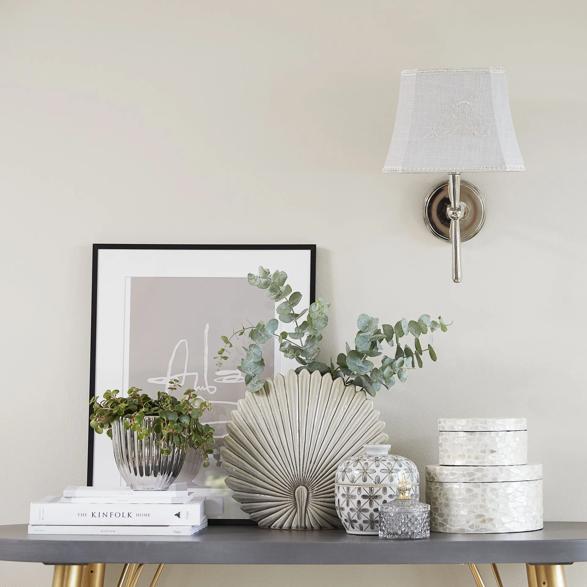 Cassie Vase 31cm, Moonbeam Lene Bjerre