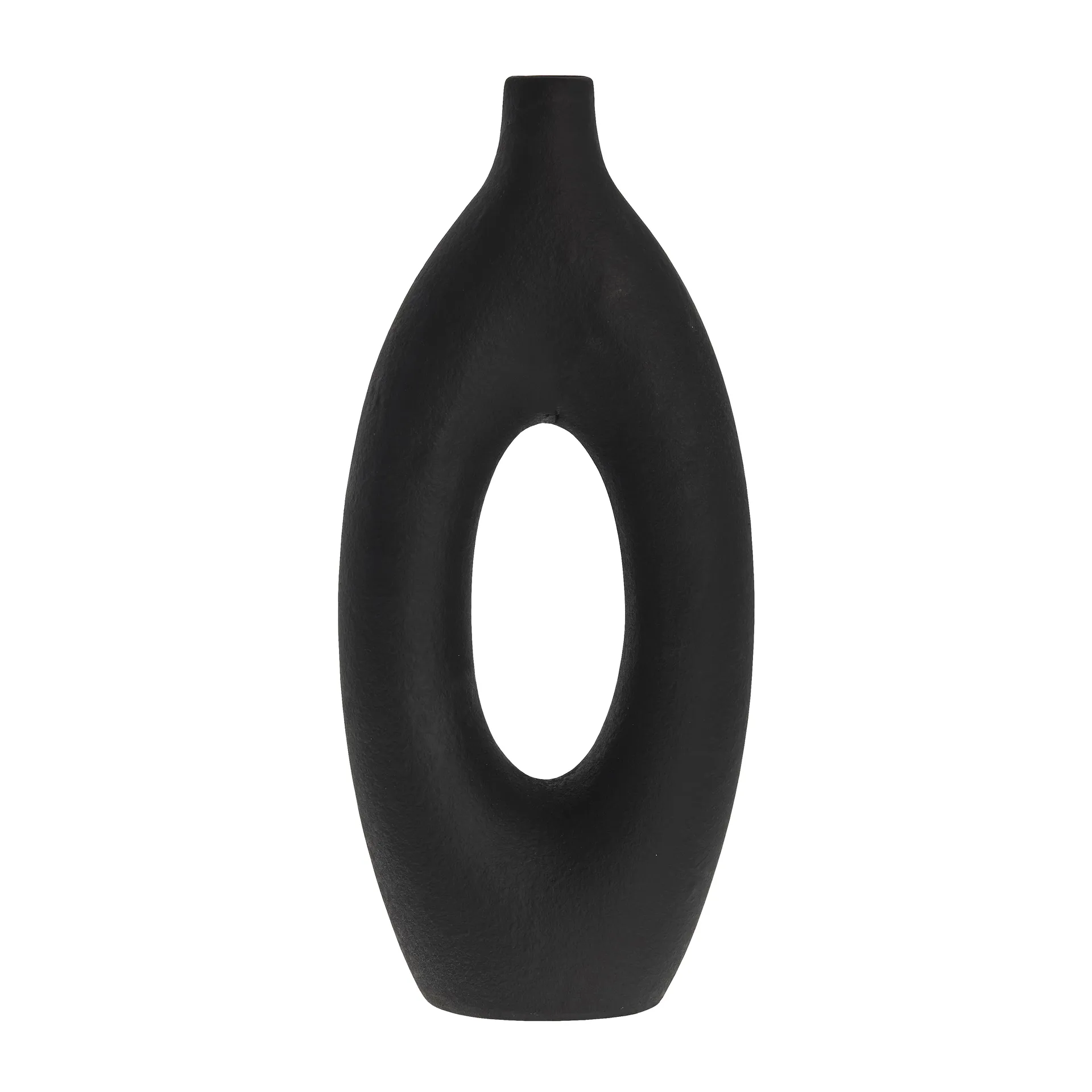 Catia Vase 33cm, Schwarz Lene Bjerre
