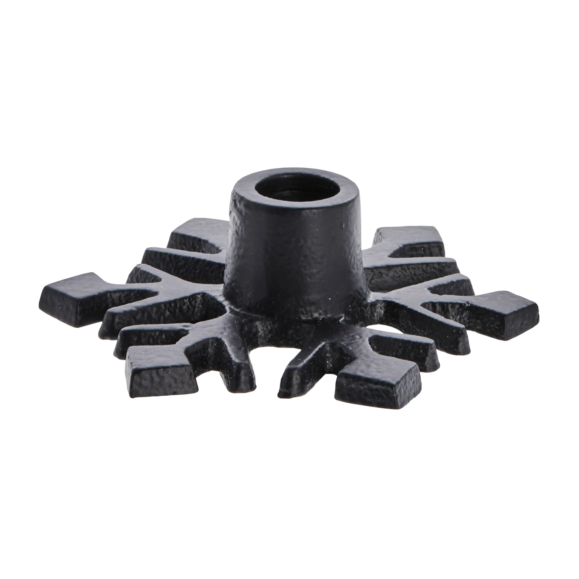 Caville Kerzenhalter Schneeflocke, Black Lene Bjerre
