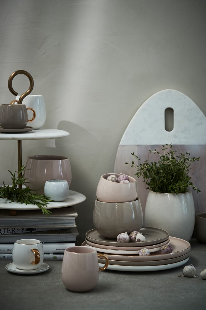 Clara Tasse mit Henkel 27cl, Driftwood-light gold Lene Bjerre