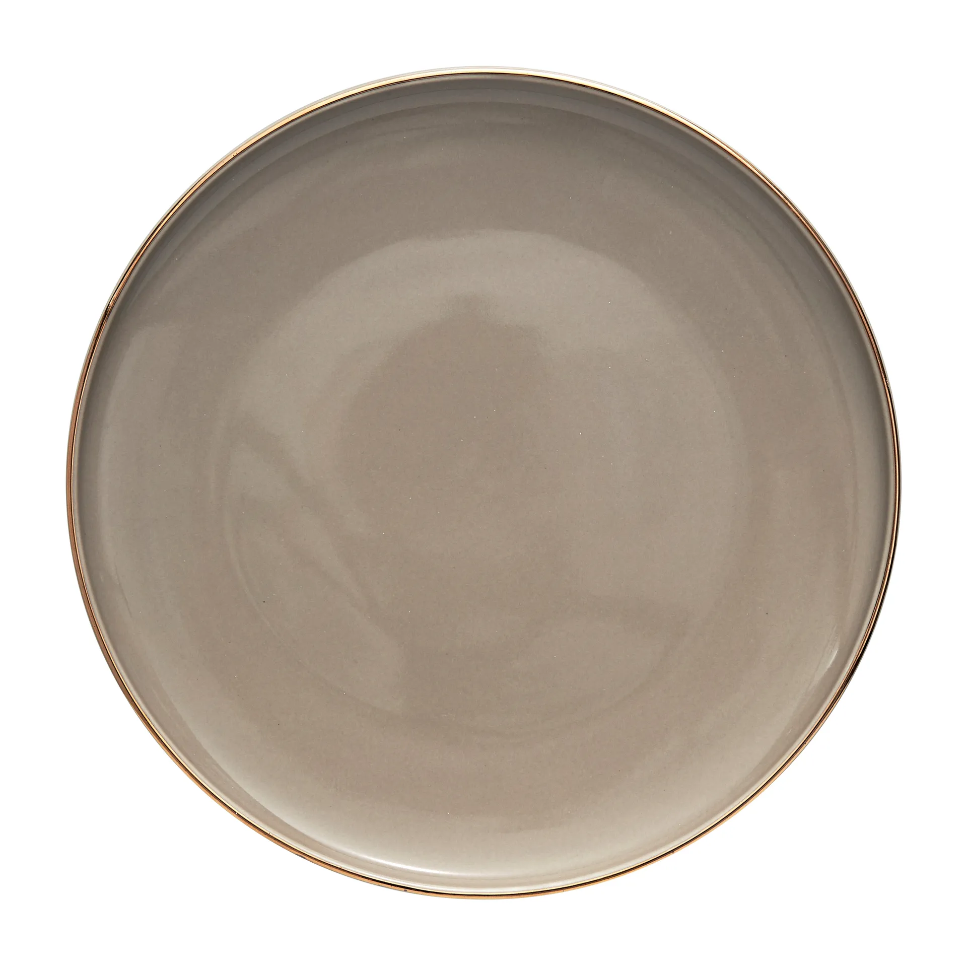 Clara Teller Ø20cm, Driftwood-light gold Lene Bjerre