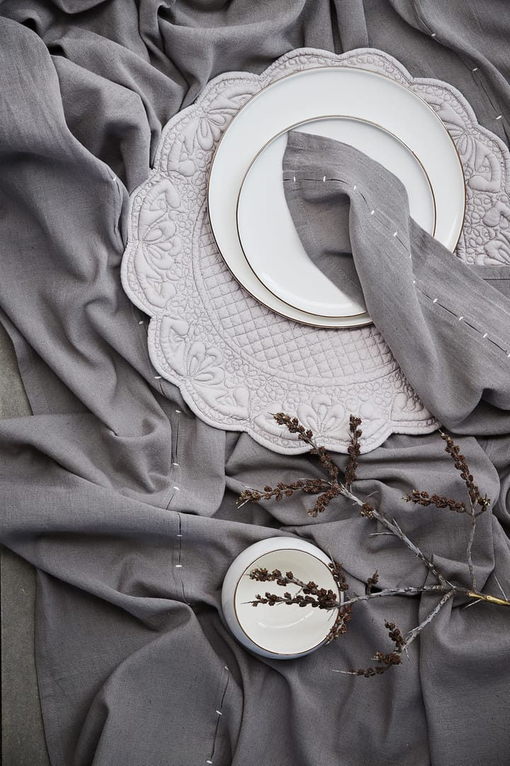 Clara Teller Ø26cm, White-light gold Lene Bjerre