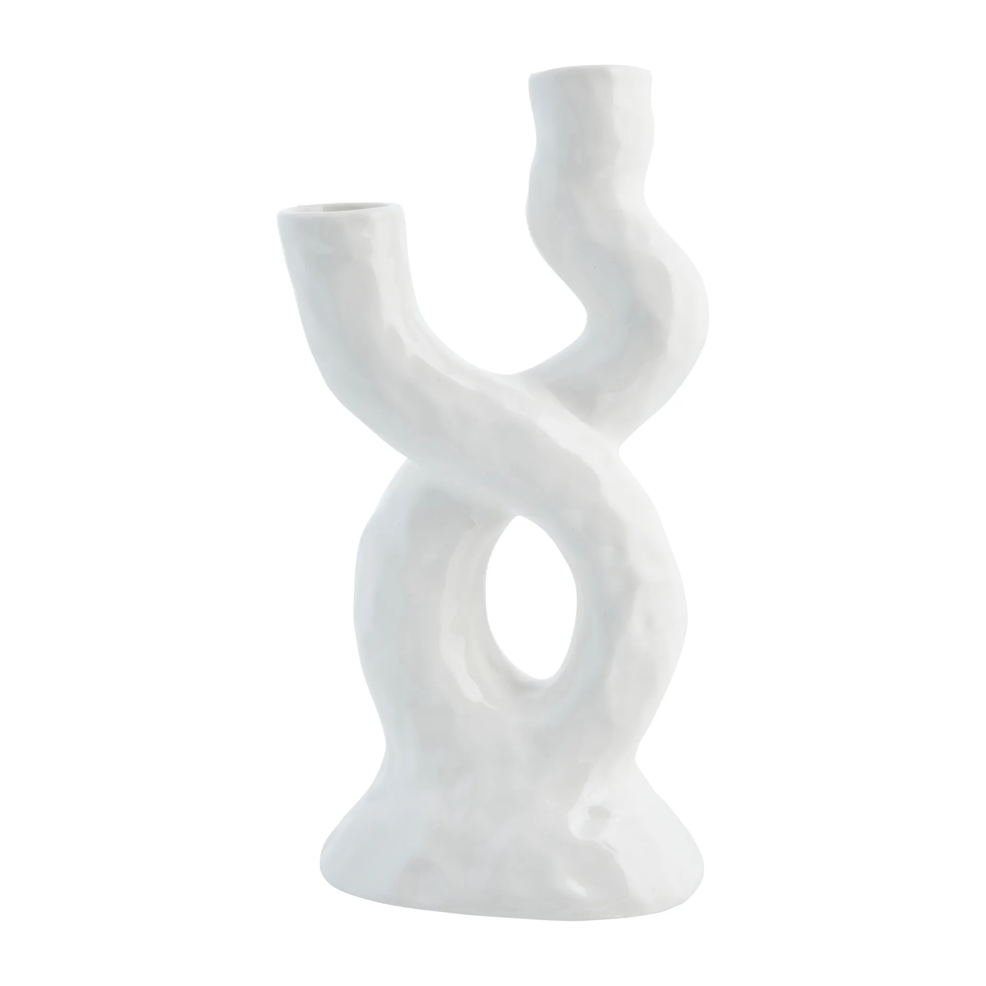 Corille Vase 25cm, White Lene Bjerre