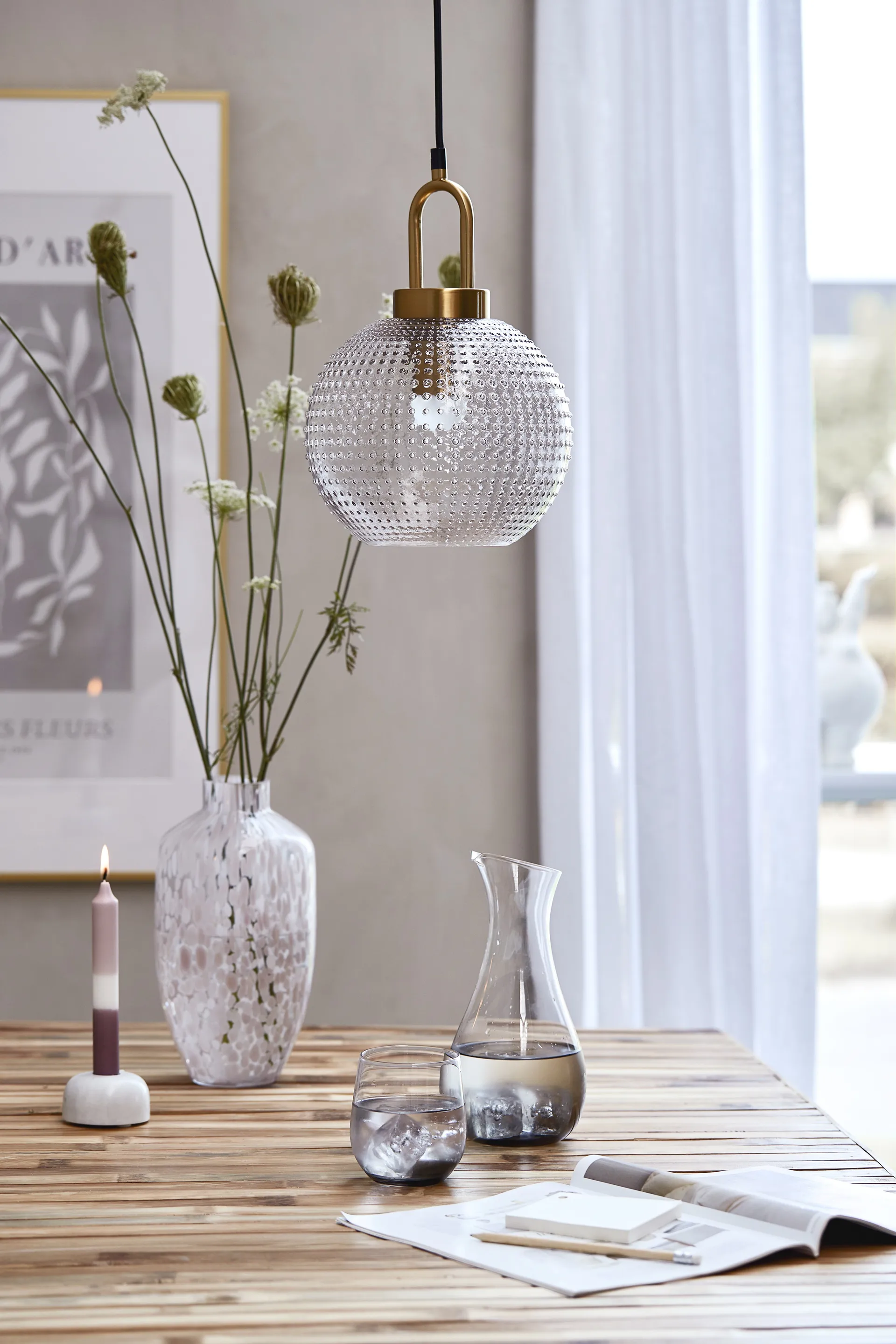 Dorelle Vase 28cm, Bark Lene Bjerre