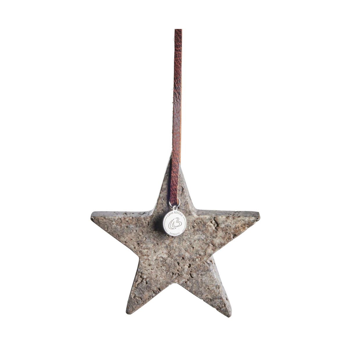Lene Bjerre Elina Weihnachtsanhänger Stern 10 cm Braun