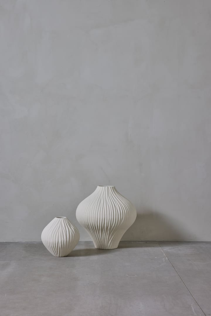 Esmia Deko-Vase 21 cm - Off-White - Lene Bjerre
