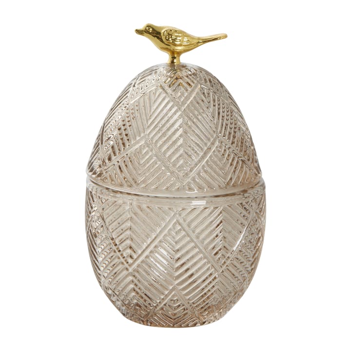 Esmia Osterei 15cm - Dark grey-light gold - Lene Bjerre